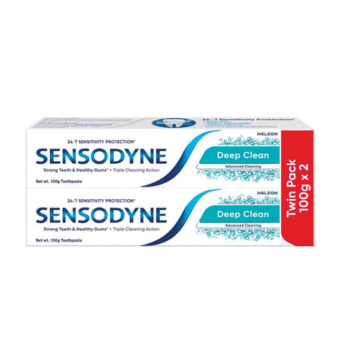 Sensodyne Toothpaste (Deep Clean) 100gx2's [Twinpack]