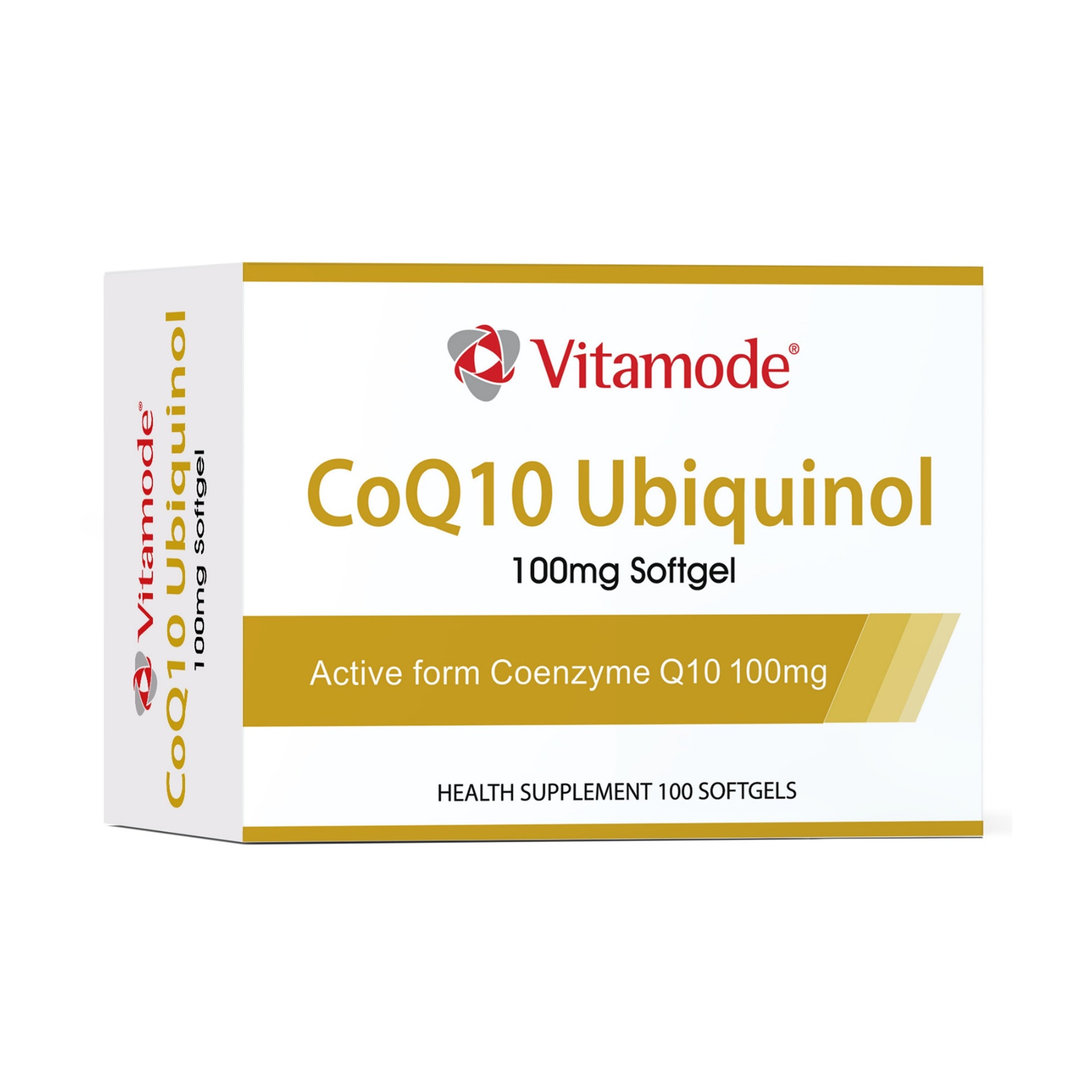 Vitamode CoQ10 Ubiquinol 100mg Softgel 10x10's