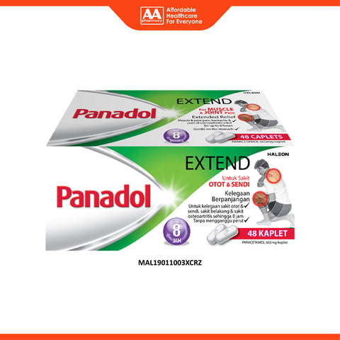 Panadol Extend 665mg Caplet 8x6's