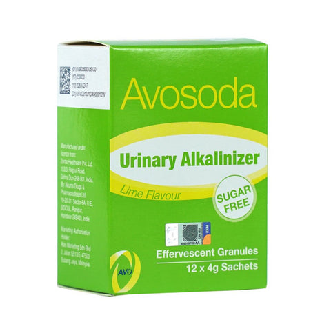 Avosoda Urinary Alkalinizer Sachet 4gx12's