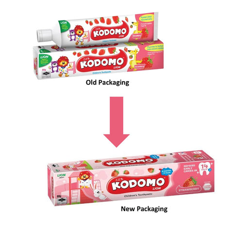 Kodomo Lion Children's Toothpaste (Strawberry) 80g