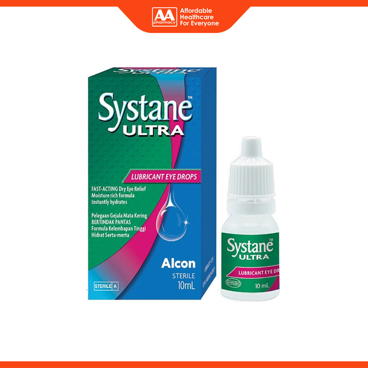 Systane Ultra Lubricant Eye Drops (10ml)