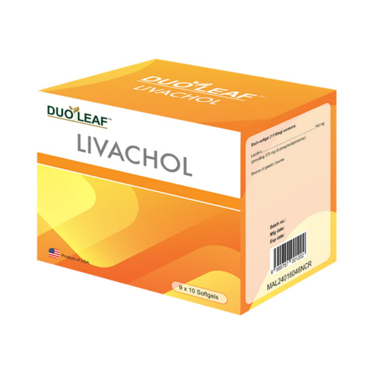 Duoleaf Livachol Softgel 9x10's