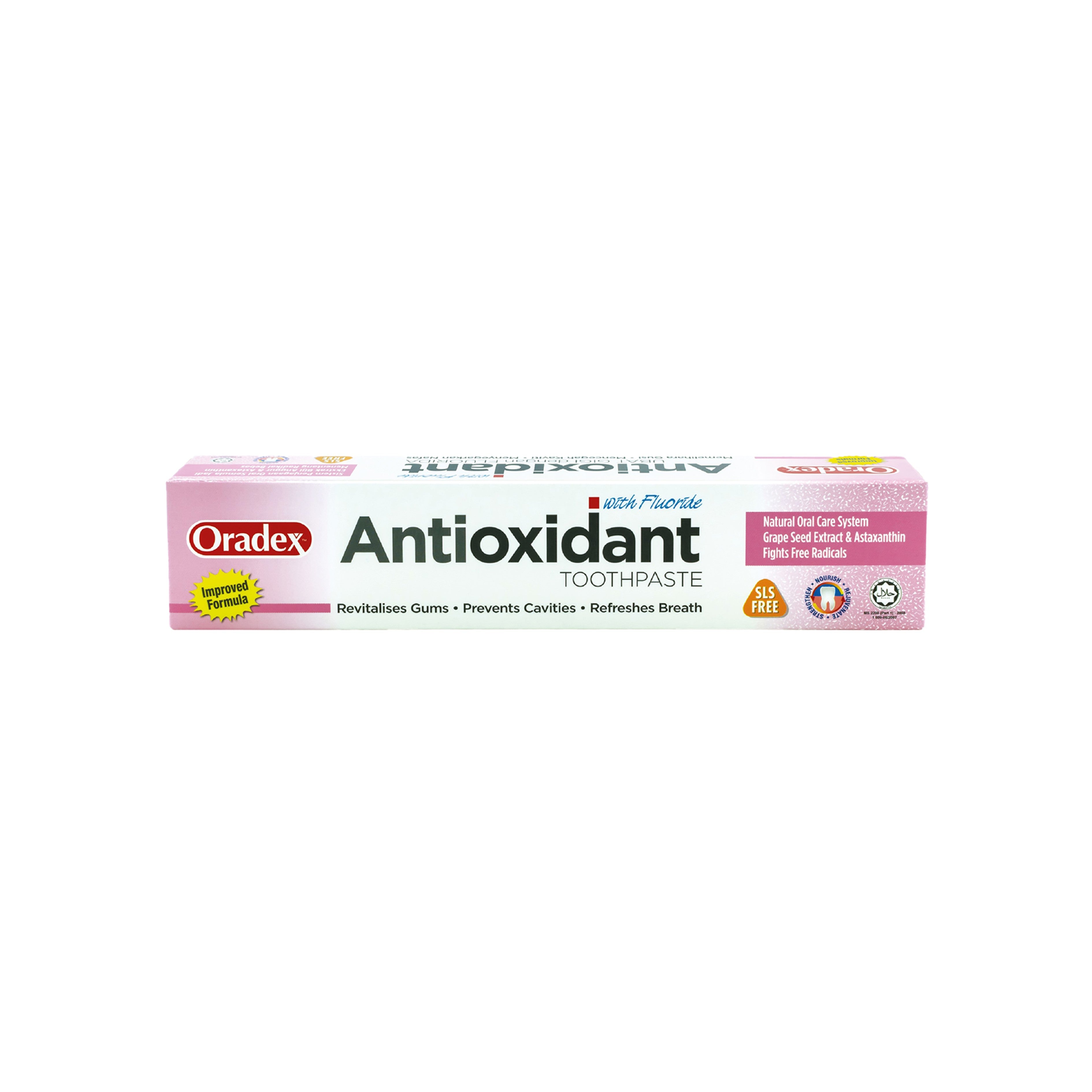 Oradex Antioxidant with Fluoride Toothpaste 120g