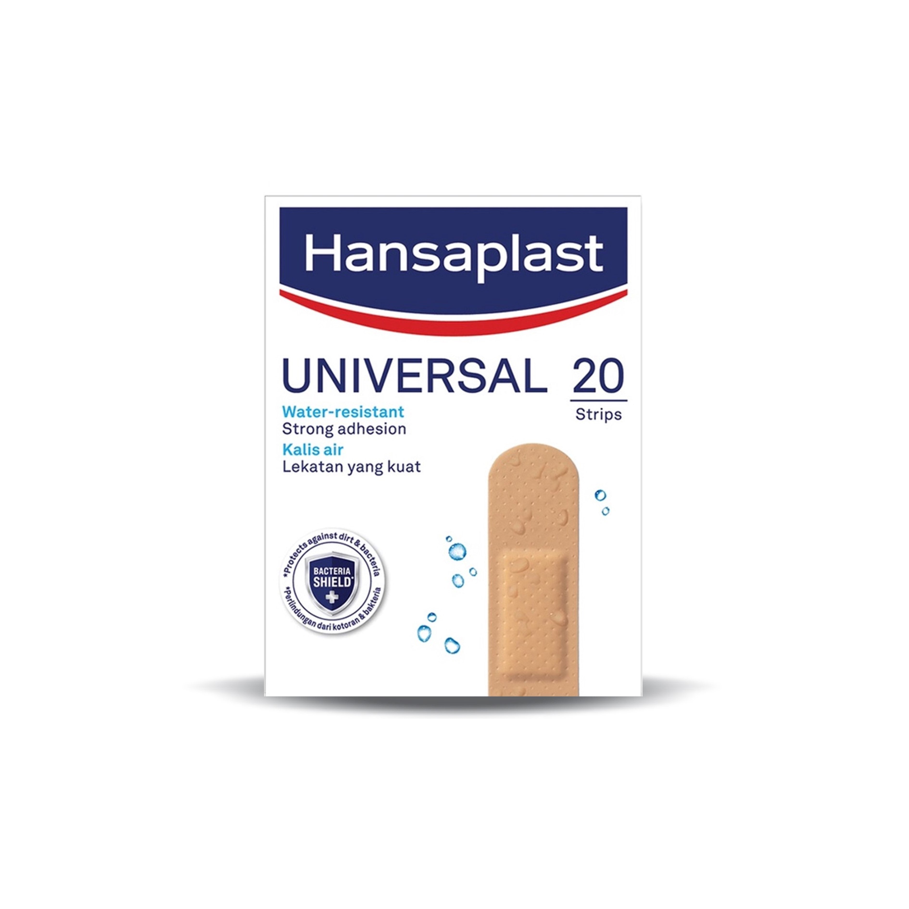 Hansaplast Universal Water-Resistant Plaster 20's – AA Pharmacy