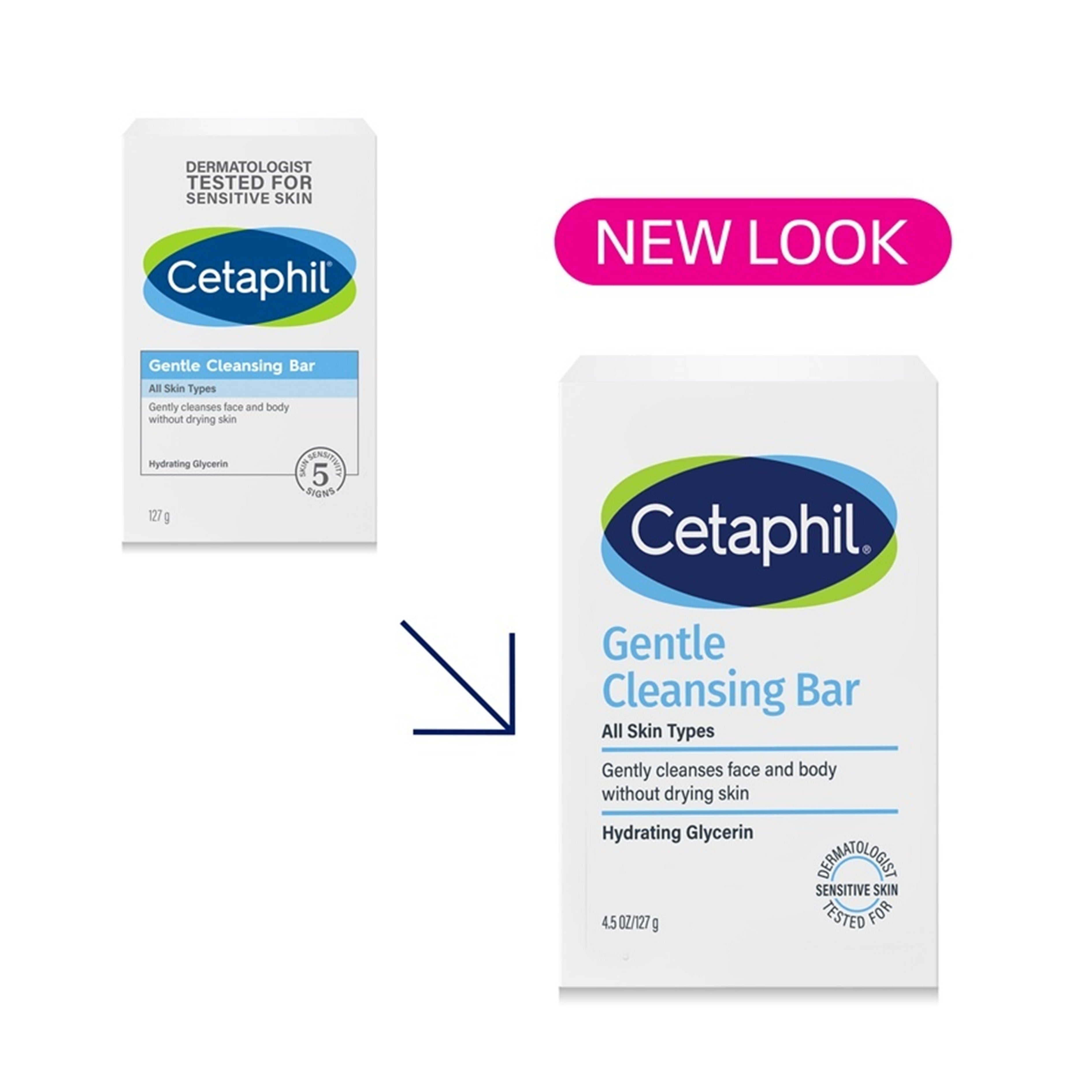 Cetaphil Gentle Cleansing Bar (127g)