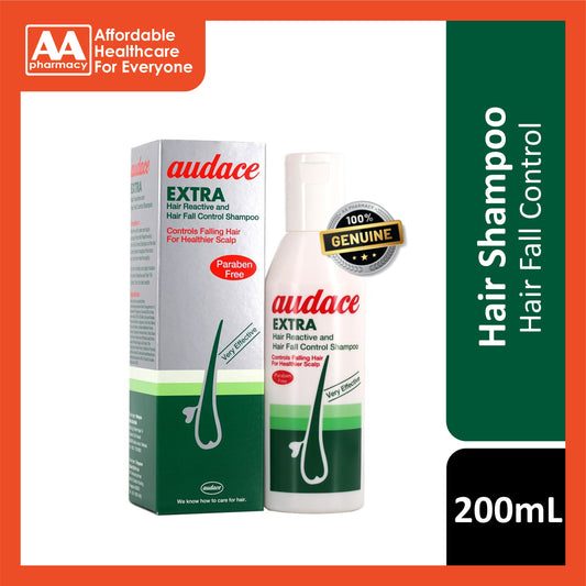 Audace Extra Hair Reactive And Hair Fall Control Shampoo 200mL