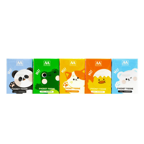 AA Pocket Tissue 3ply x 10 sheets 10's