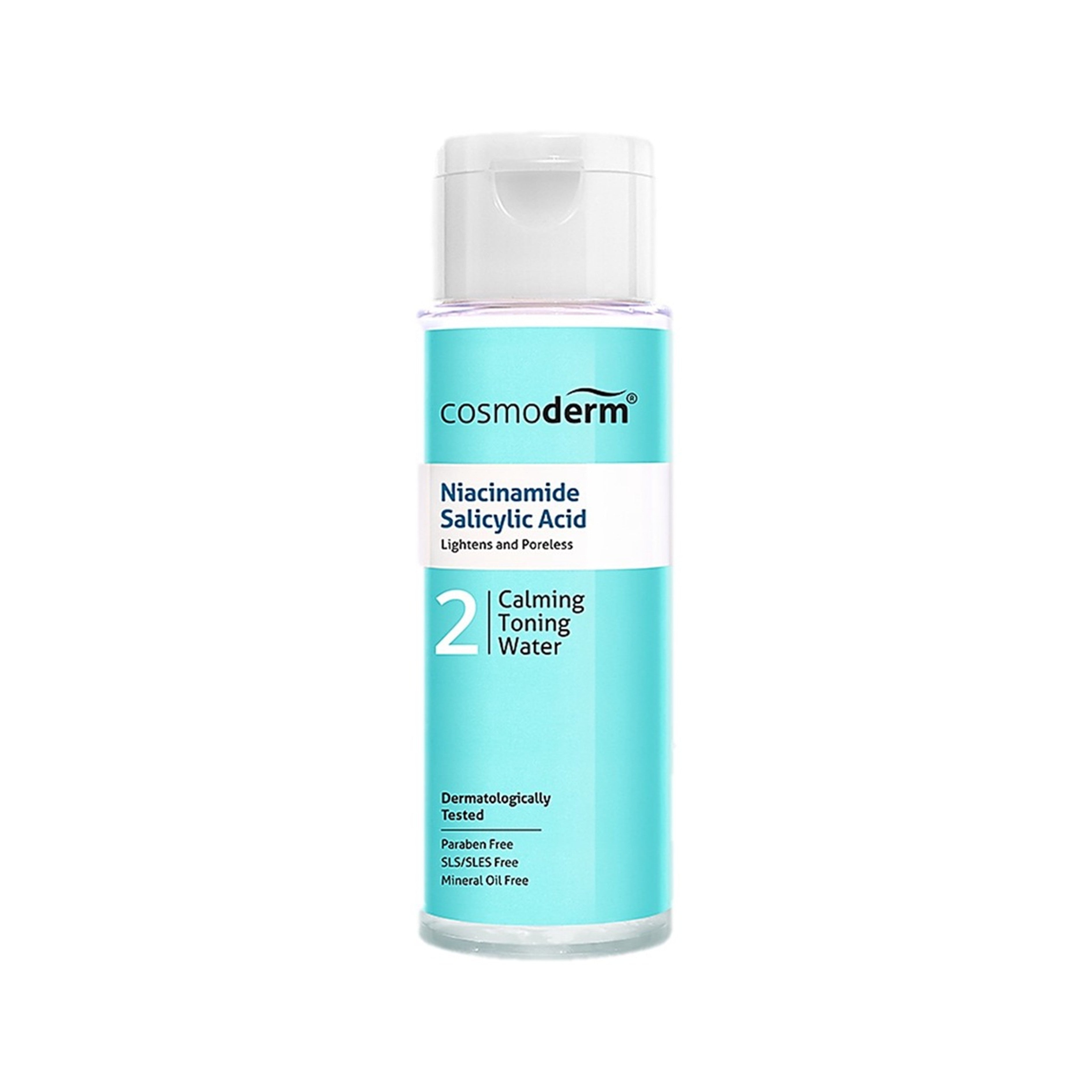 Cosmoderm Niacinamide + Salicylic Acid Calming Toning Water (100ml)