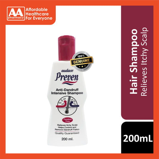 Audace Preven Anti-Dandruff Intensive Shampoo 200mL
