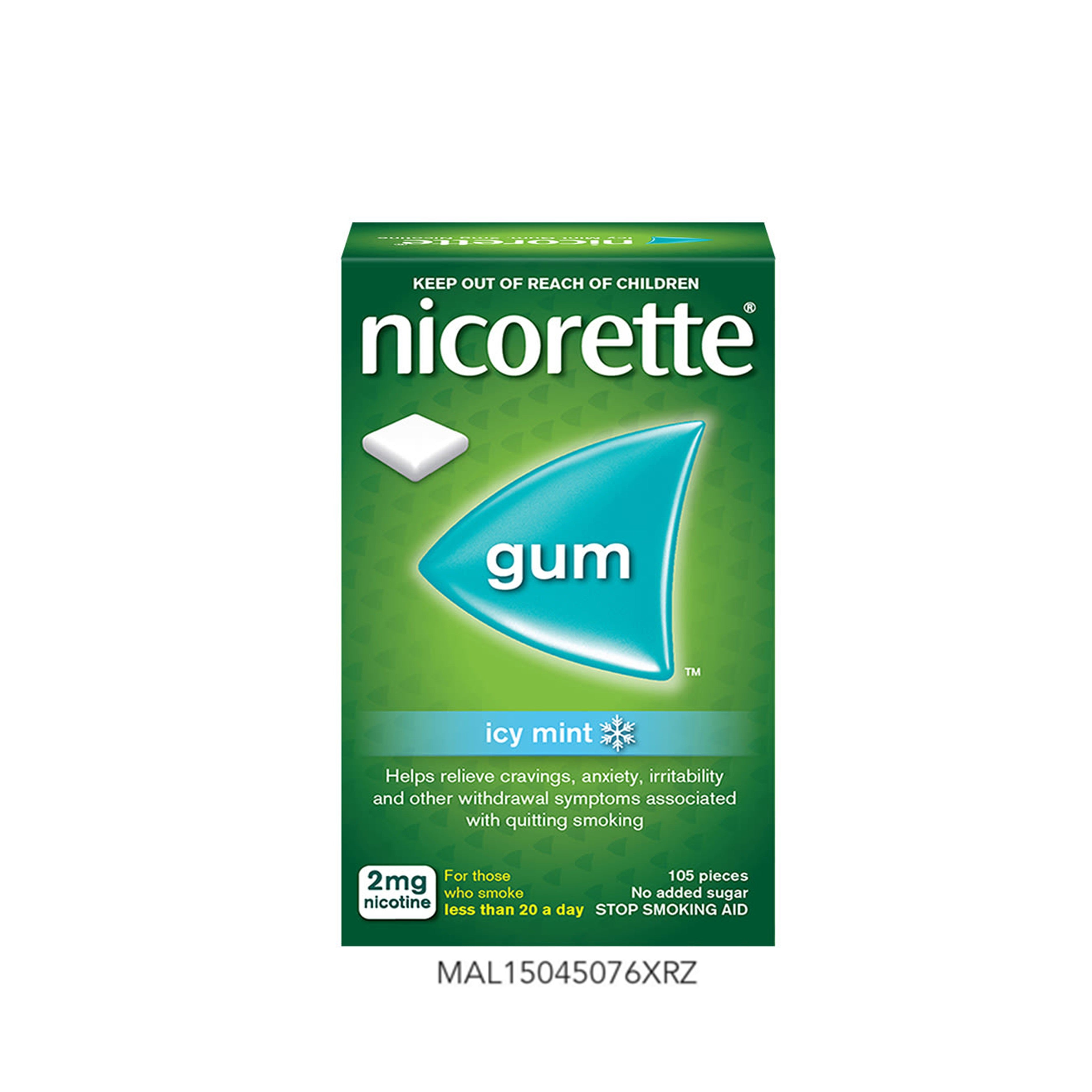 Nicorette Icy Mint 2mg Gum (105's)