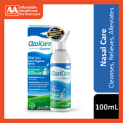 ClariCare Daily Nasal Hygiene Isotonic Continuous Spray 100mL