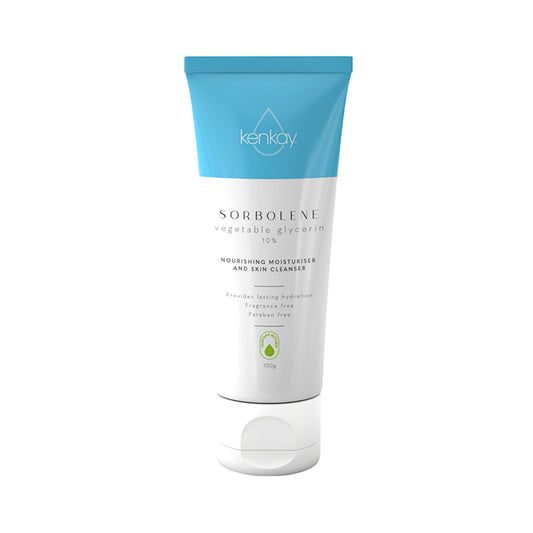 Kenkay Sorbolene With 10% Vegetable Glycerin Nourishing Moisturiser and Skin Cleanser 100g