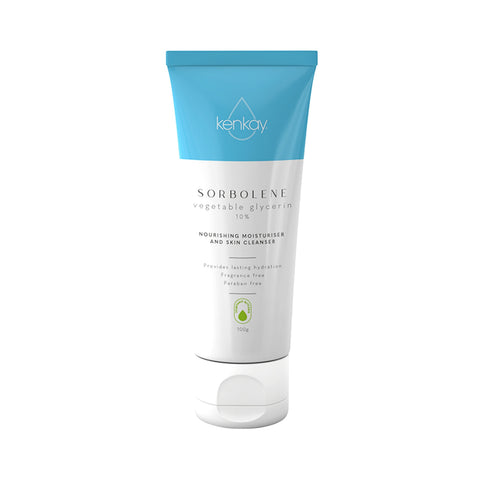 Kenkay Sorbolene With 10% Vegetable Glycerin Nourishing Moisturiser and Skin Cleanser 100g