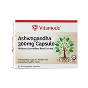 Vitamode Ashwagandha 300mg Vegecapsule 3x10's