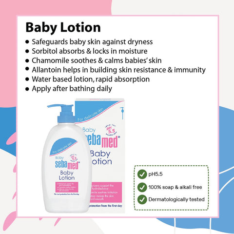 Sebamed pH5.5 Baby Lotion 400mL