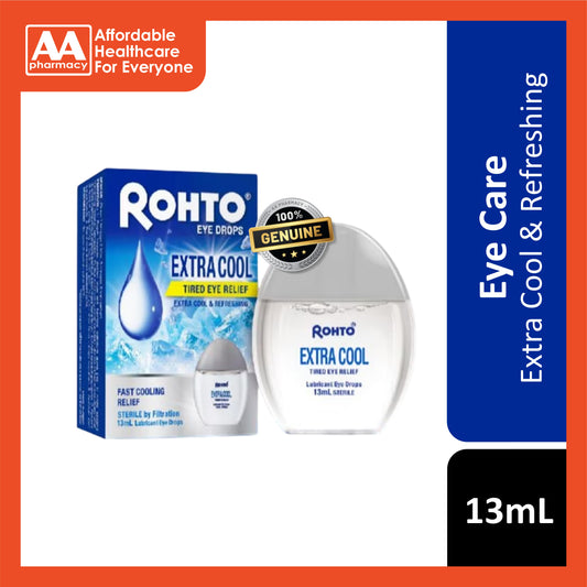 Rohto Eye Drops 13mL - Extra Cool, Tired Eye Relief