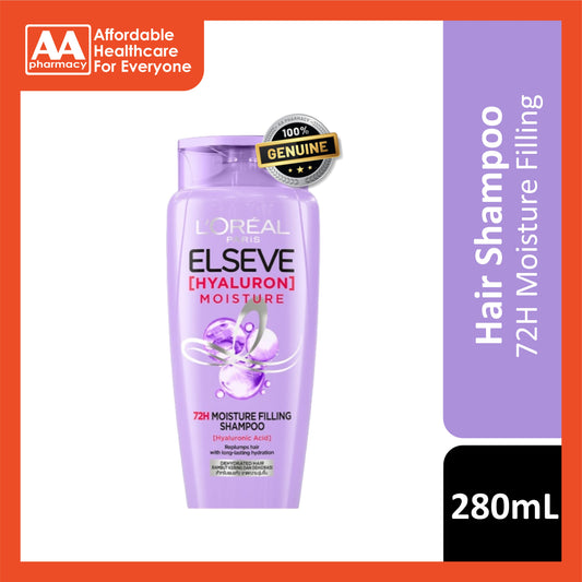 L'Oréal Paris Elseve [Hyaluron] Moisture 72H Moisture Filling Shampoo 280mL