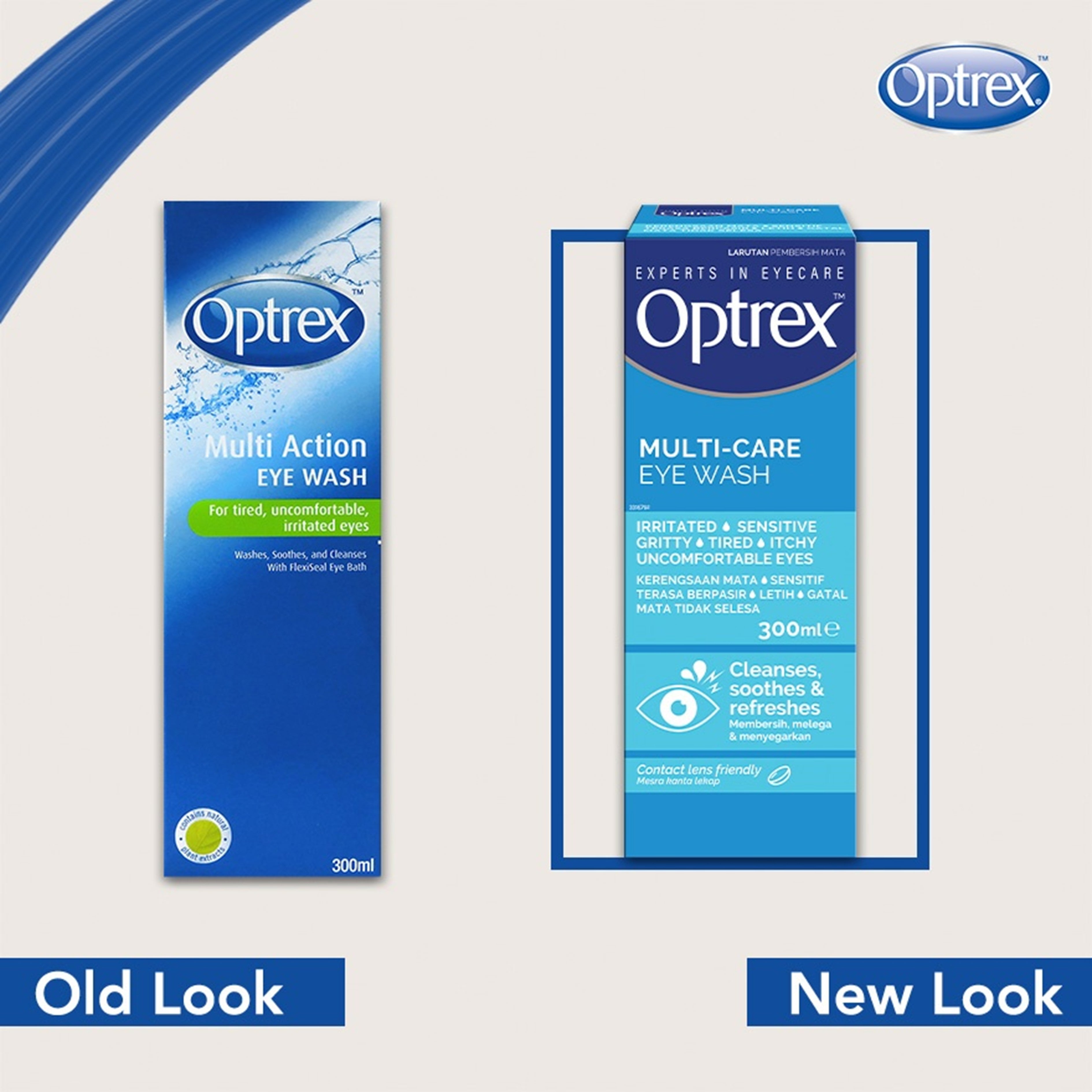 Optrex Multi-Care Eye Wash (300ml)