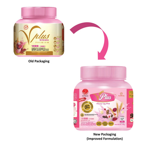 GoodMorning VPlus 18 Grains 850g [Improved Formulation]
