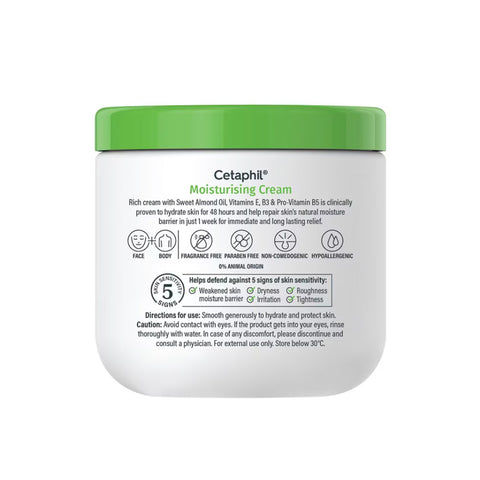 Cetaphil Moisturizing Cream For Face & Body 453g