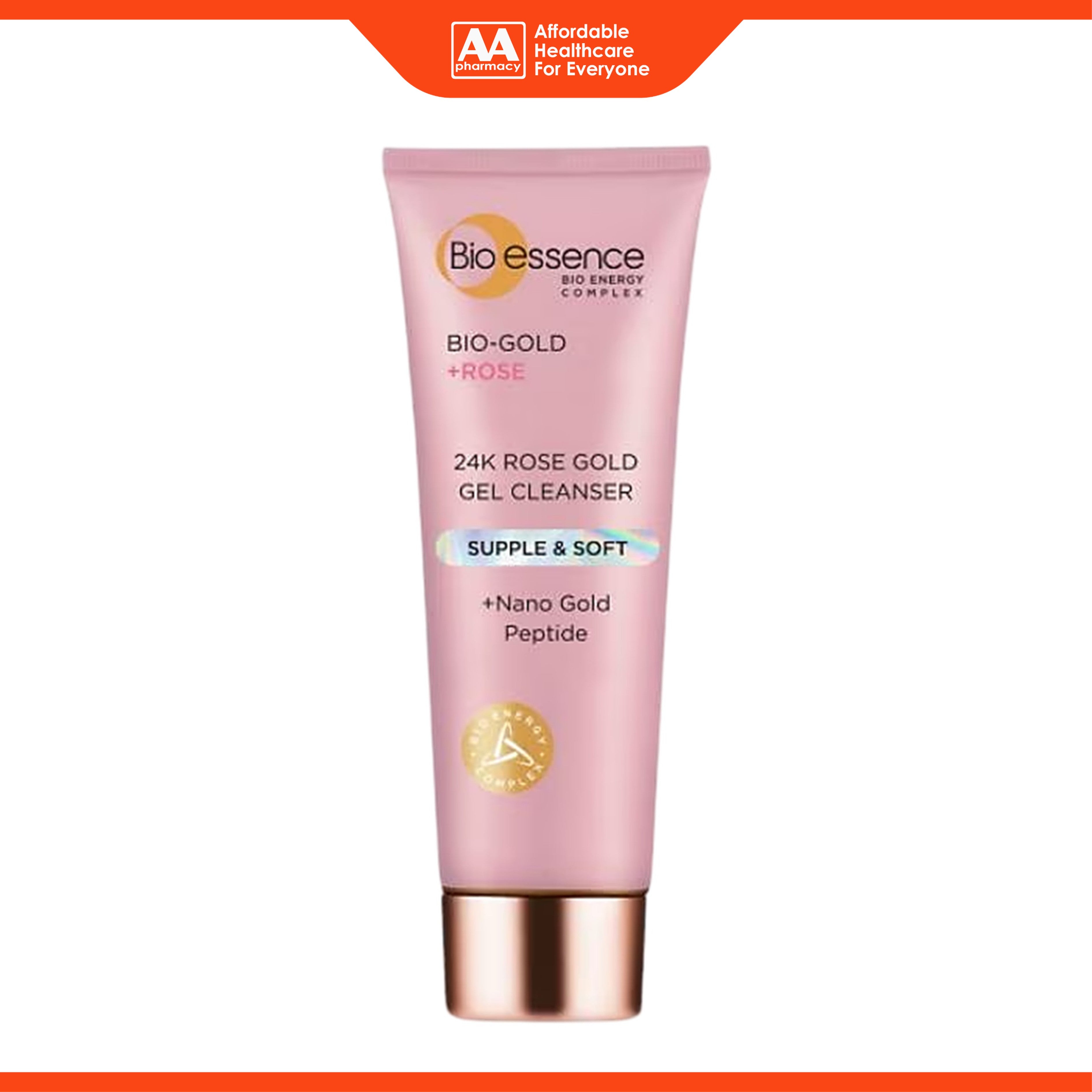 Bio essence Bio-Gold+Rose 24K Rose Gold Gel Cleanser 100g