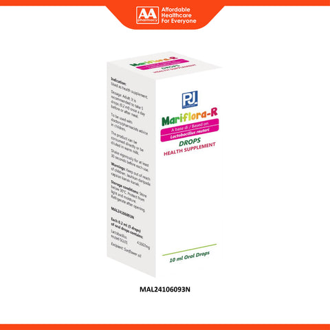 Mariflora-R Probiotic (Lactobacillus Reuteri SGL01) Drops 10mL