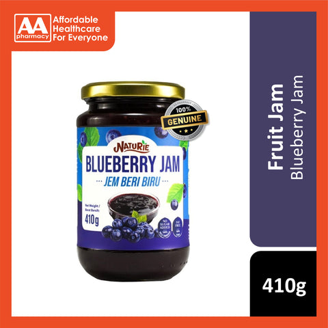 Naturie Blueberry Jam (No Sugar Added) 410g