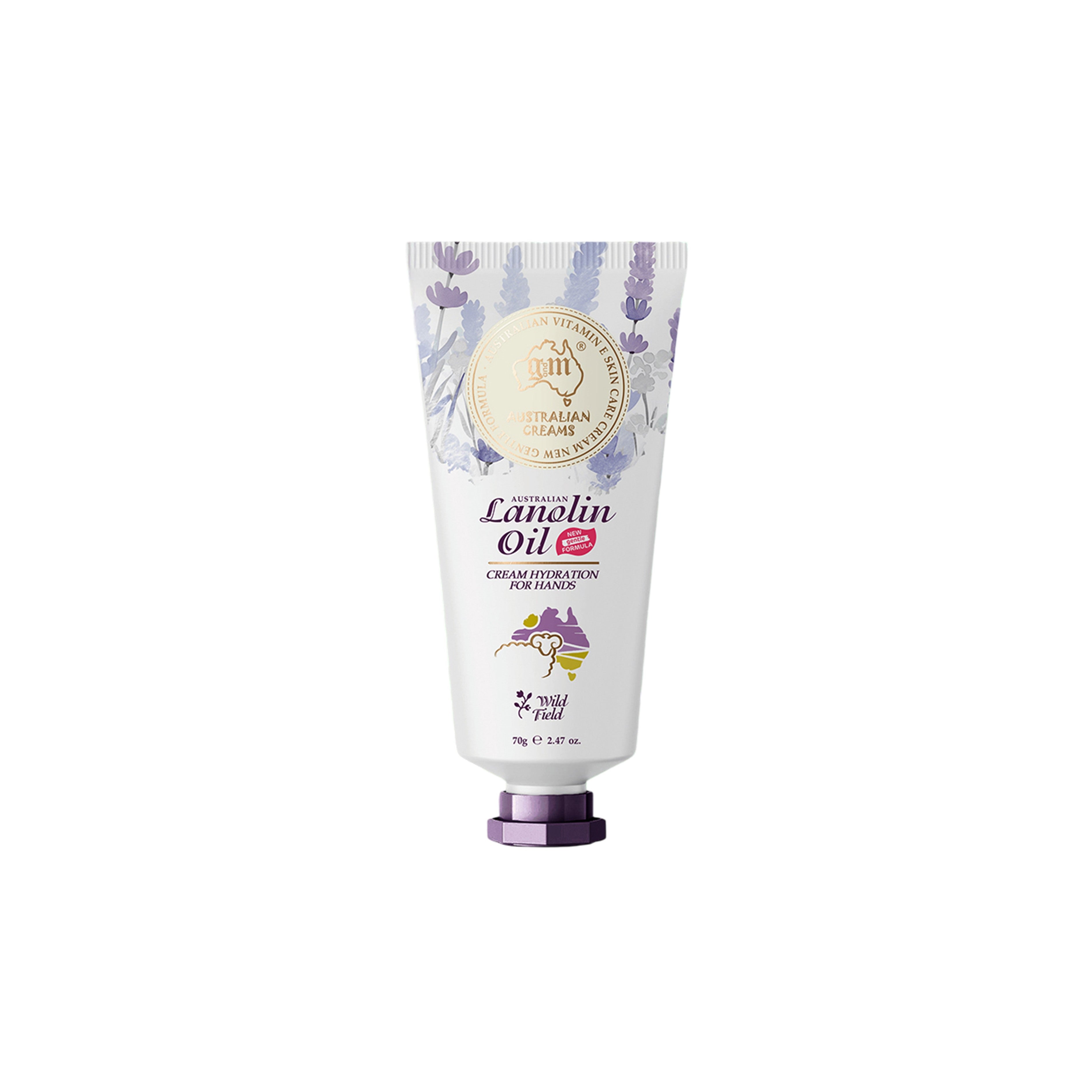 G and M Australian Cream Lanolin Oil Moisturising Cream with Vitamin E (70g) - Wild Field