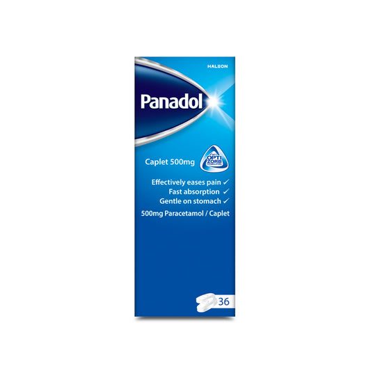Panadol Optizorb 500mg Caplet 3x12's