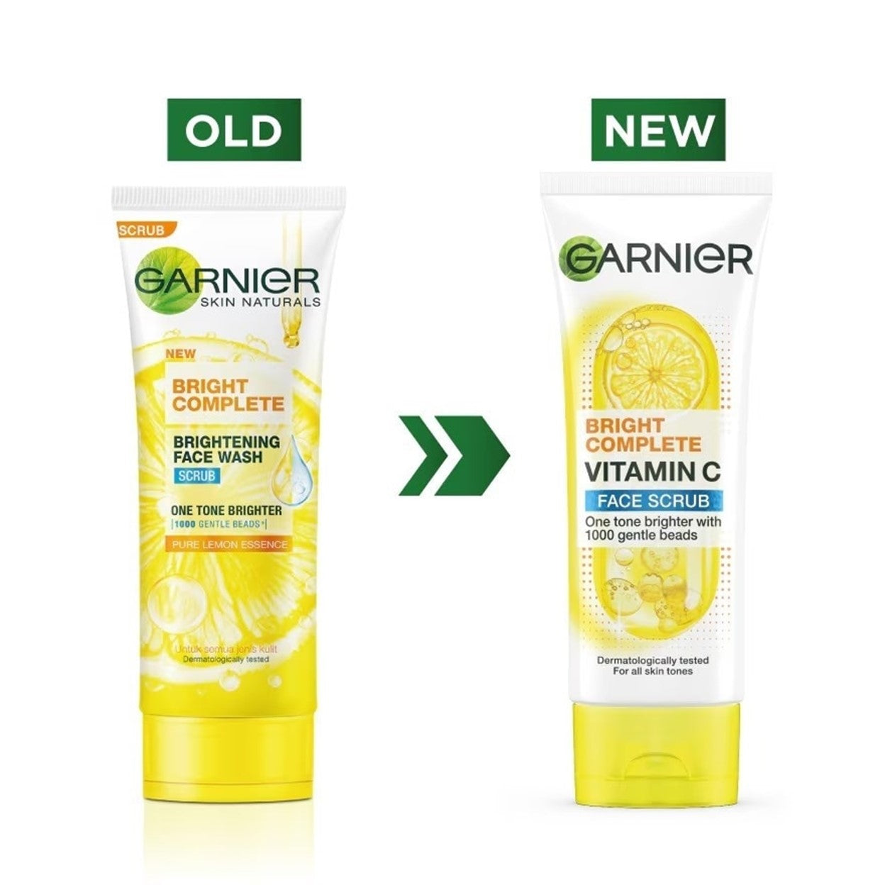 Garnier Bright Complete Vitamin C Face Scrub 100mL