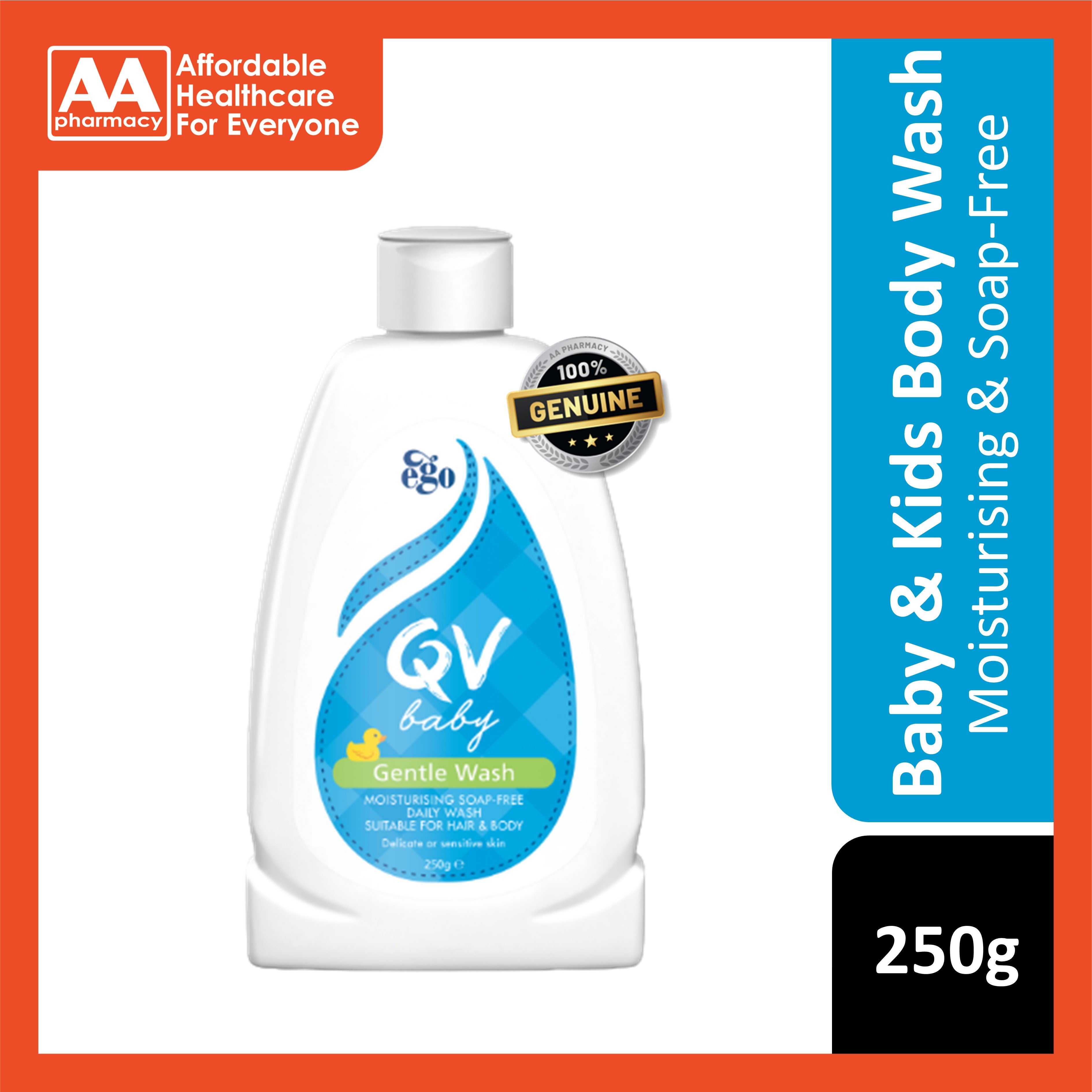 Ego QV Baby Gentle Head-To-Toe Wash 250g