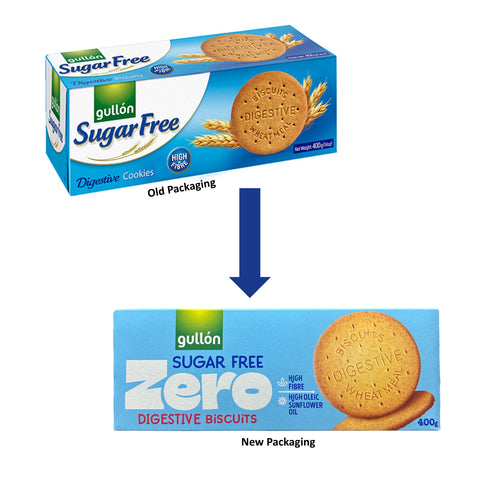 Gullon ZERO Sugar Free Digestive Biscuits 400g