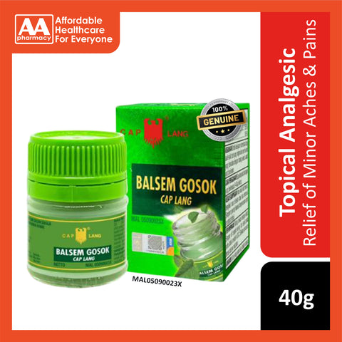 Eagle Brand Balm (Balsem Gosok Cap Lang) 40g