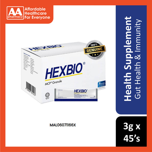 Hexbio Mcp Granule Sachets 3g 45's