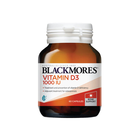 Blackmores Vitamin D3 1000 IU Softgel 60's