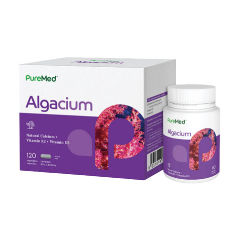 PureMed Algacium Vegecapsule 2x60's