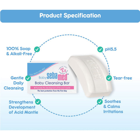 Sebamed Baby Cleansing Bar 100g