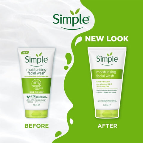 Simple Moisturising Facial Wash 150mL