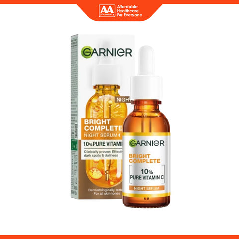 Garnier Bright Complete Night Serum 30mL