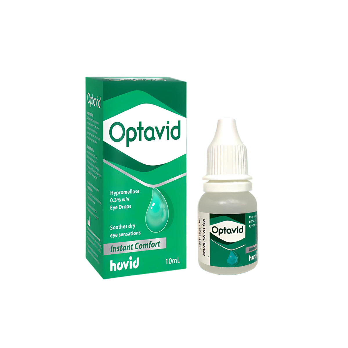 Optavid Hypromellose 0.3% w/v Eye Drops (10ml) - Soothes Dry Eye Sensations