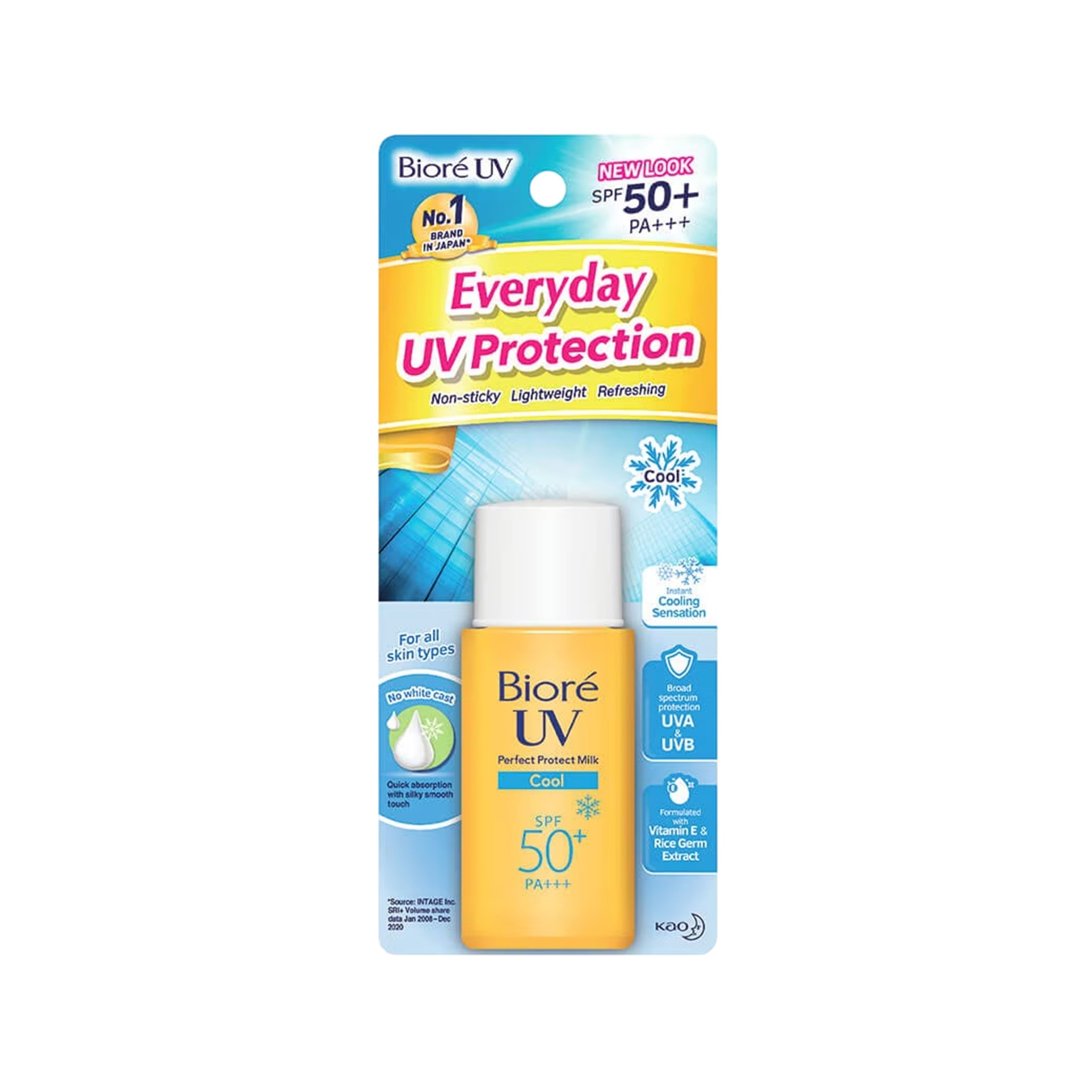 Bioré UV Perfect Protect Milk (Cool) SPF50+ PA+++ 25mL