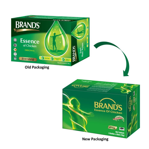 Brand's Essence Of Chicken (Original) 70gx6's