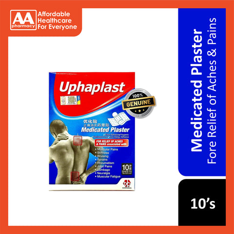 Uphaplast Medicated Plaster 10's (Previously Cosmopas)