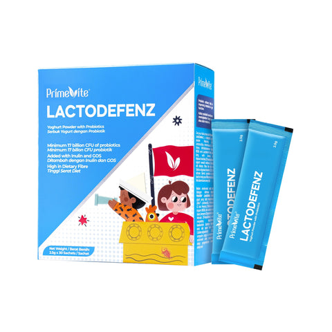 PrimeVite LactoDefenz Yoghurt Powder with Probiotics 2.5gx30's