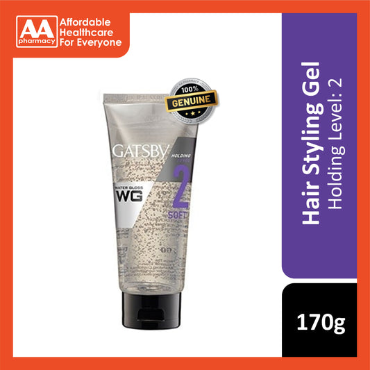 Gatsby Water Gloss Hair Gel (Soft, Holding Level 2) 170g