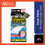 Bye-Bye-Fever Super Cool (For Adults and Children) 6's