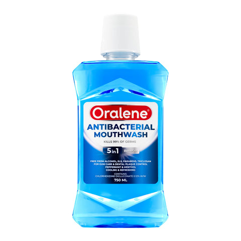 Oralene Antibacterial Mouthwash 750mL - Chlorhexidine Digluconate 0.12%