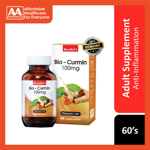 Kordel's Bio-Curmin 100mg Vegecapsule 60's