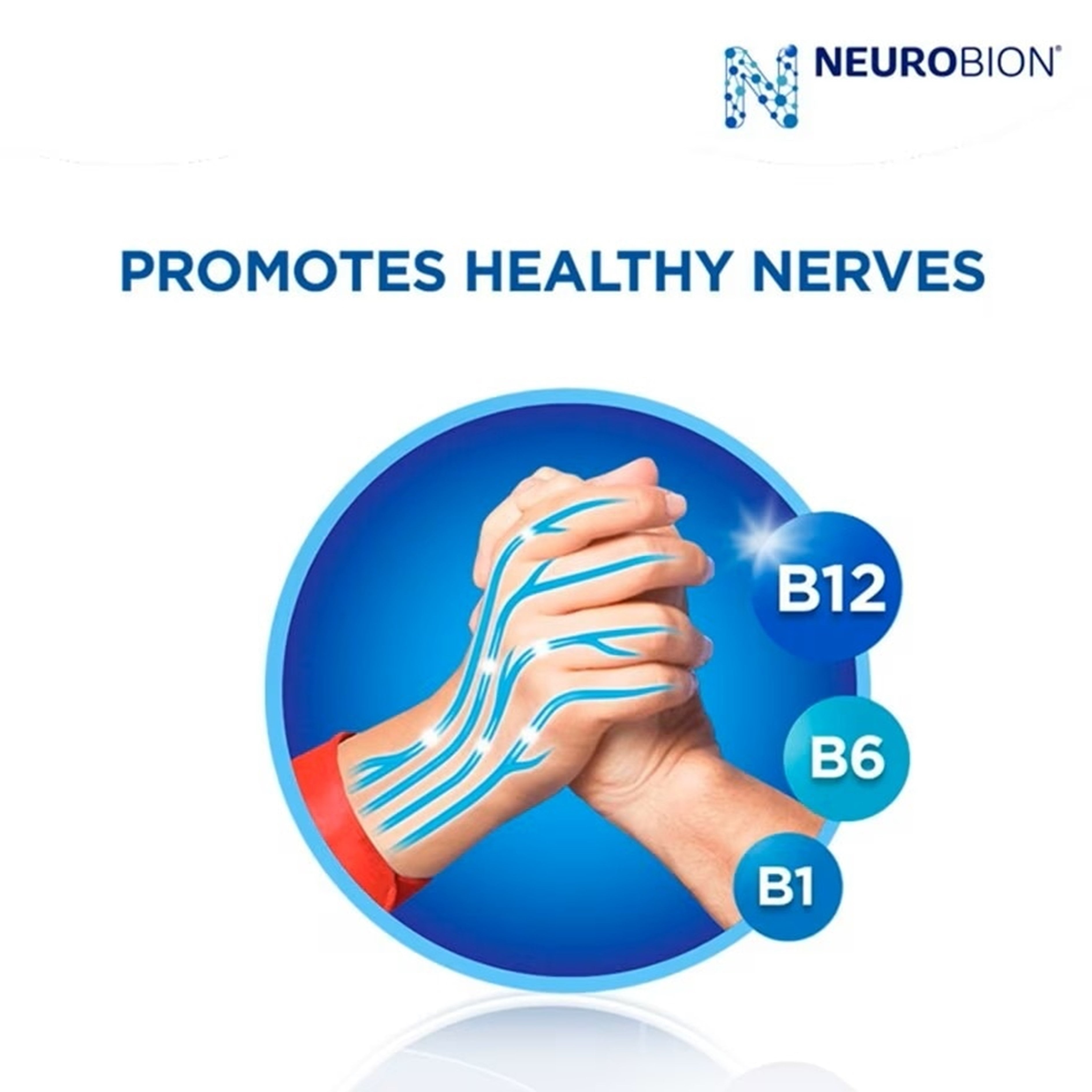 Neurobion (Vitamin B1, B6, B12) Tablet 6x10's – AA Pharmacy